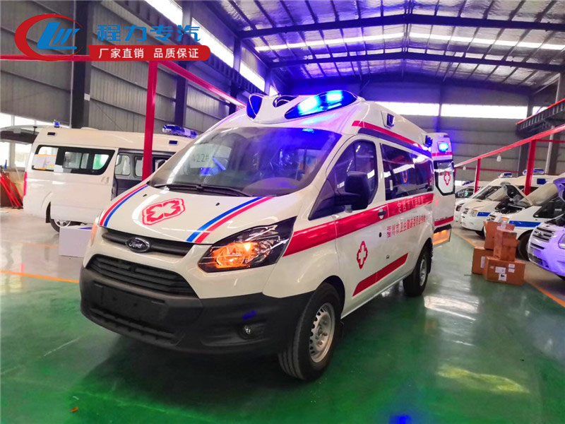 福特V362吸塑一体救护车(国VI)